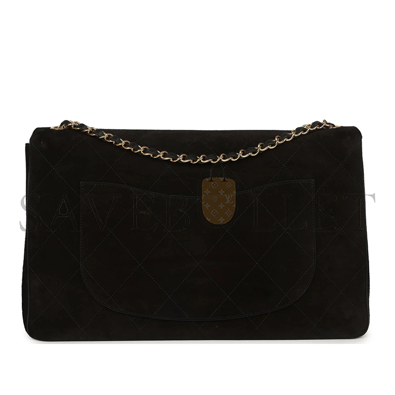 CHANEL MASTER LARGE SOUPLISSIMO FLAP BAG SUEDE AS6234 (38*24*11cm)